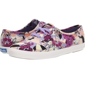 Keds Champion Floral Purple 8